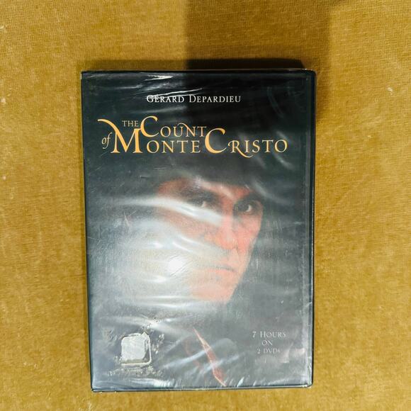 The Count of Monte Cristo Gerard Depardieu 2 DVDs NEW & Sealed - Picture 1 of 3